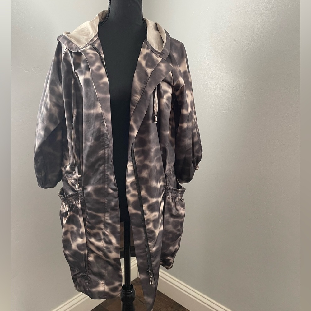 TOV Holy Black and Gray Utility Jacket